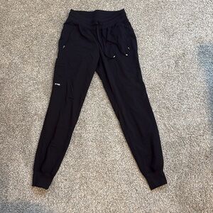 Grey’s Anatomy black jogger scrub pants size XS